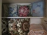 Vintage pillows and bedding