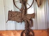 ONE OF MANY ANTIQUE TRACTOR IMPLEMENTS