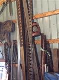 MANY TRACTOR BLADES GREAT FOR DECORATING