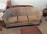 ANTIQUE WICKER SOFA