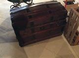 LOVELY ANTIQUE DOME TOP CHEST