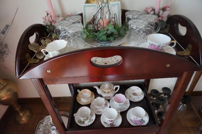 collection of tea cup sets