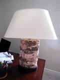 Birch tree lamp