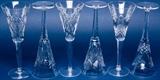 Lot #14, 6 Waterford Crystal Millenium Toasting Flutes
Eye-catching Waterford crystal 6 piece stemware champagne / toasting flutes. Created in precisely cut, premium quality, Irish crystal; each piece features a pattern from the Millenium collection. All are acid etched with the “Waterford” hallmark on the bottom; in excellent condition with no damage or repairs. Each glass measures 9.25" tall x 3.5" top diameter. Lot includes: - 2 "Peace" figural dove pattern. - 2 "Happiness" ribbon and bow pattern. - 2 "Health" floral or sunburst pattern. Tag Words: giftware, glassware, tableware, celebration, shower, wedding, anniversary  See more Waterford in lot #s 14, 61, 149, 181, 256, 332, and 386.