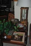 Pair of lamps and end tables