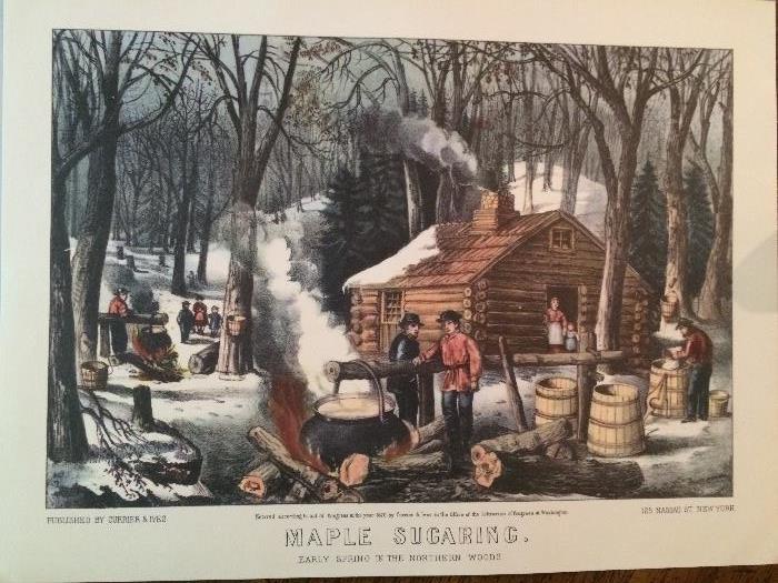 Currier & Ives print