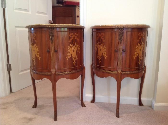 French Louis commodes
