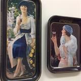 vintage coca-cola trays