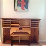 mid-century cube desk