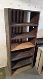 Wood shelving