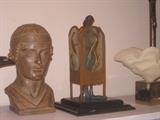 Art Deco style bronze nude - unsigned