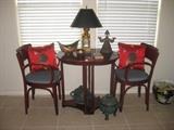 Fun vintage Art Deco table and chairs set