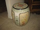 vintage Chinese garden stool