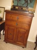Antique cabinet with stars