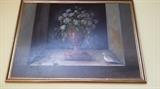 Original artwork by Mary Lou Klotzman - "Dove on a Ledge"