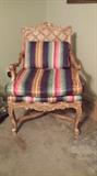 Nice gold arm chair