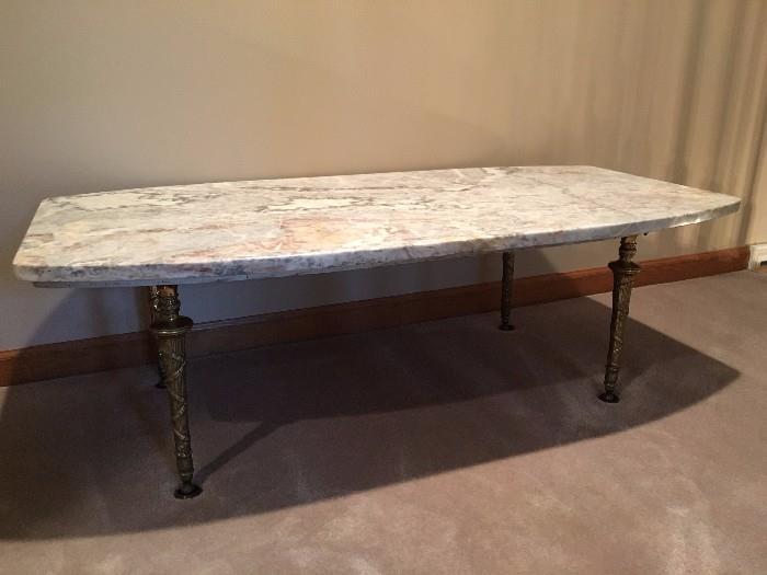 Gorgeous Marble Top Coffee Table