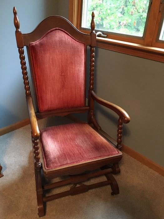 Old Neat Rocking Chair / Rocker