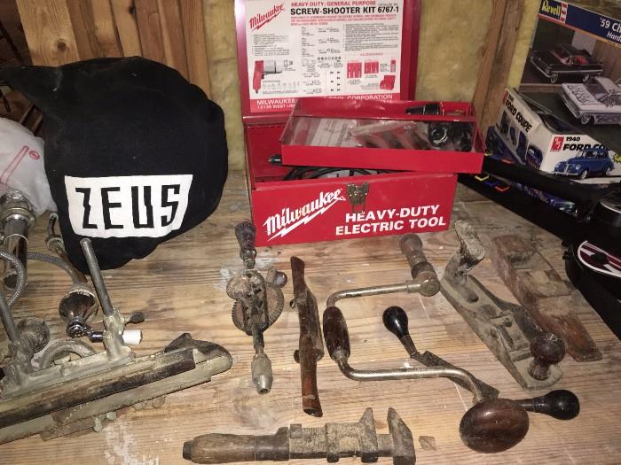 Some Antique Tools, Milwaukee Heavy-Duty Electric Tool Box