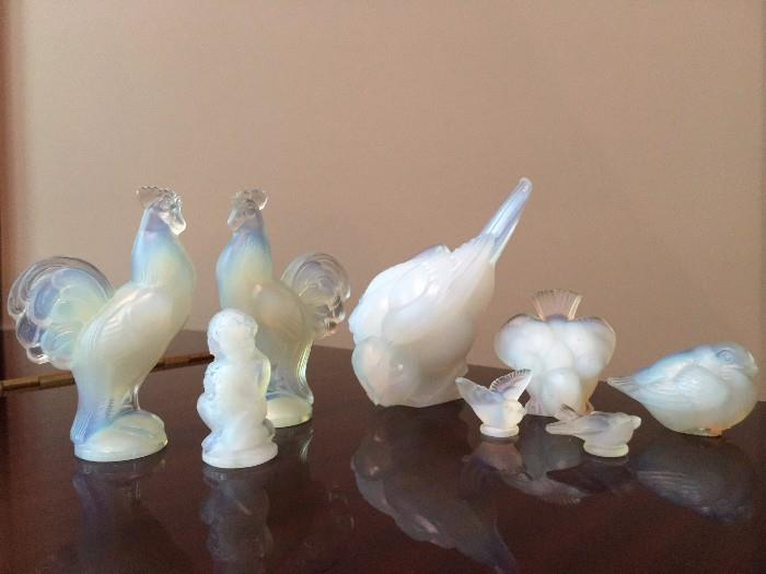 Sabino Figurines - Roosters, Doves, Cherub