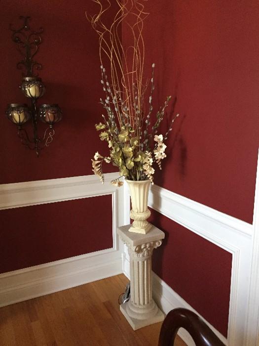 Floral Arrangement and stand