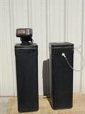 Water softener treatment system.