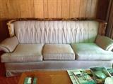 Like New 60s White Couch