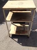40s metal cart