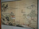 Asian wall art/screen