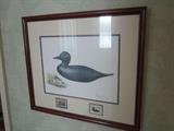 Massachusetts duck prints probably a dozen or so. They are all signed, ltd. eds., from the 70's & 80's