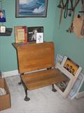 Antique School Desk