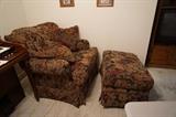 chair and ottoman