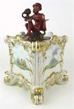 Rare Polychrome Jester & KPM Porcelain