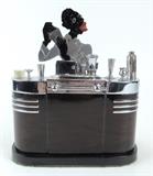 Art Deco Black Bartender Cigar Lighter