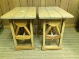 Wagon Wheel Tables