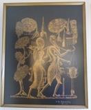 Vintage Artist Signed Bangkok Painting