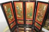 Vintage 4 Panel Table Screen Japan
