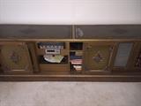 Eureka Stereo front panels light up has turntable and 8 track