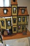 Beautiful Vintage Dollhouse and Accessories