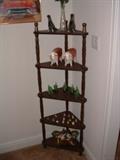 Collectibles and knick knacks throughout the house