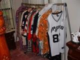 small portion of the clothes