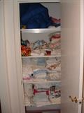 about 1/3 of the linens
