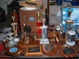 vintage bowling trophies