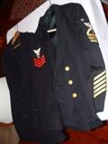 Vintage naval uniforms