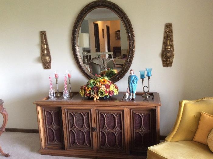 MCM stereo console cabinet
