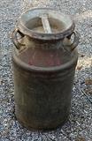 milk can with lid - great condition