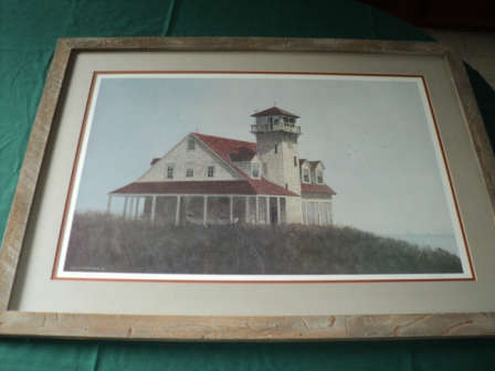 John Barber - Atlantic Sentinel,  162/750
SKU # CBF012
Beginning item price - $100.00
Buy It Now Price - $650.00
Description
Framed, double-matted, hand-signed and numbered limited edition color print (162/750). Framed size is 37-1/2"x27-1/2"x1". Unframed print size is 28"x18".  Originally issued in 1978. Today's value of unframed print $835.
http://www.ctonlineauctions.com/storecatalog.asp?userid=996
