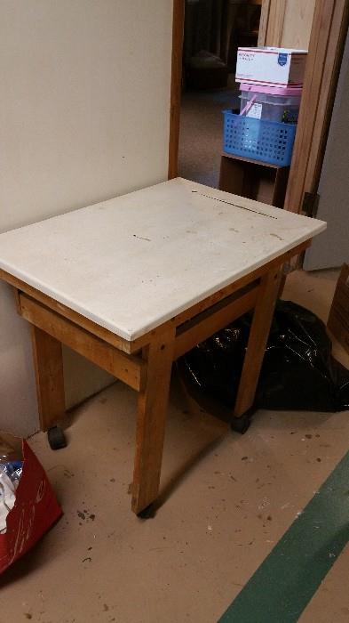 work table, small
