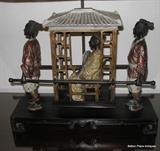 Asian inspired Bronze Lamp