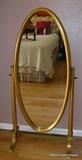 Gilt Cheval Mirror, smaller size than normal
